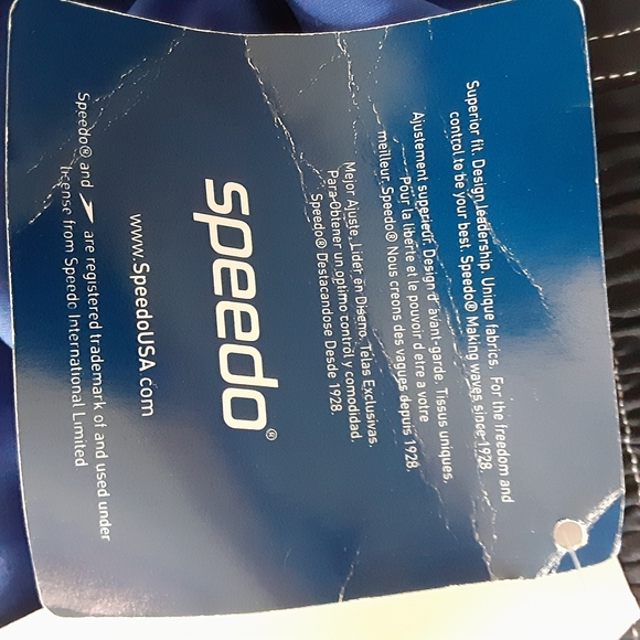 NWT Men's Speedo Swim Trunks - Picture 5 of 7